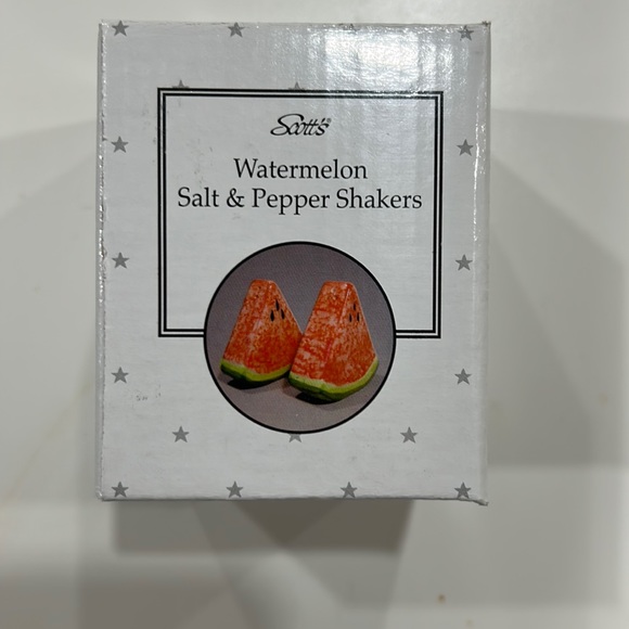 Watermelon Salt and Pepper Shakers - Picture 2 of 5